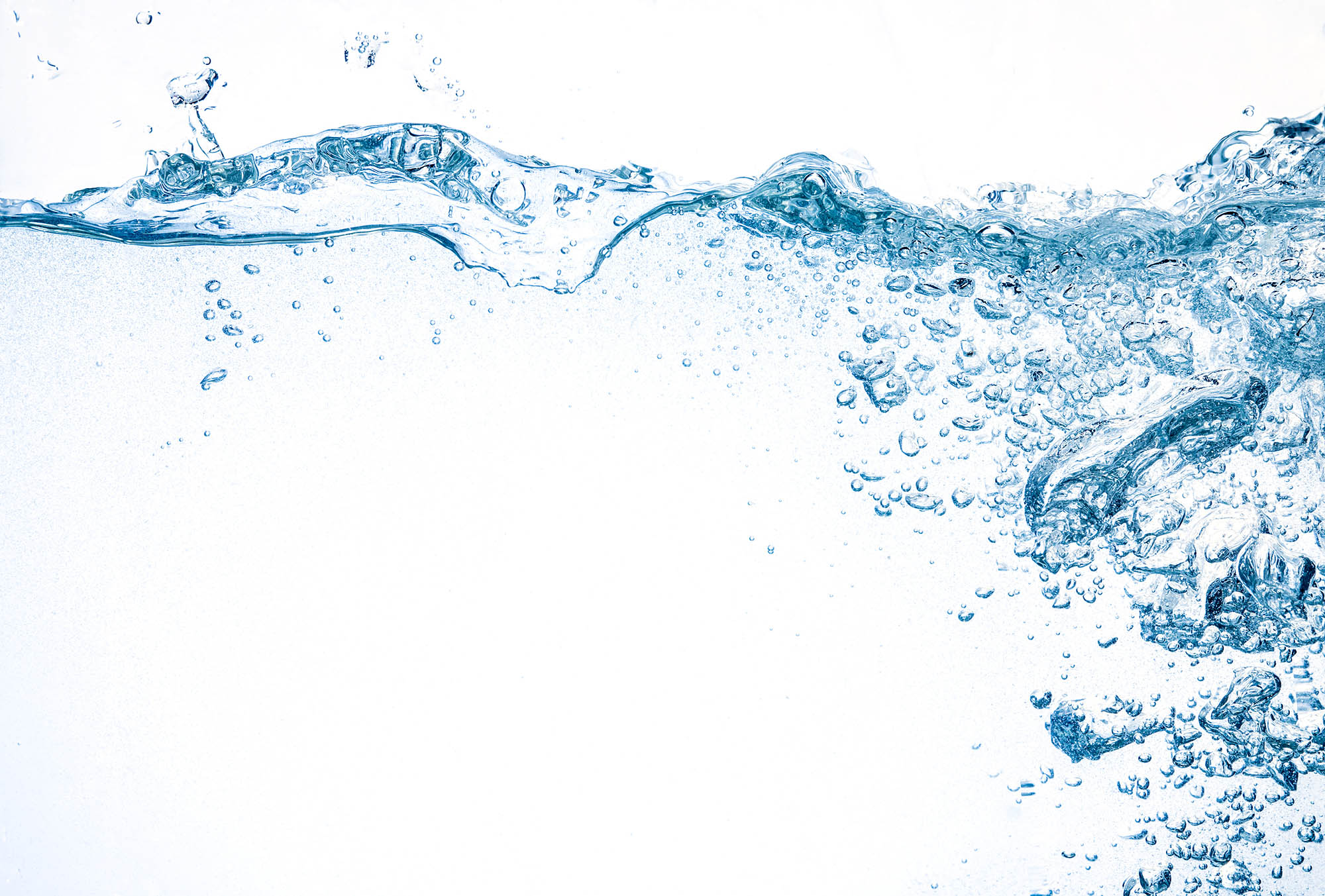 spruzzo d'acqua trattata